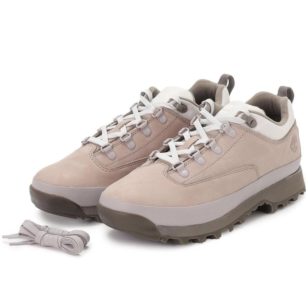 Timberland Euro Hiker Low Light Taupe Arch Support Vibram Waterproof Lug Boot 13